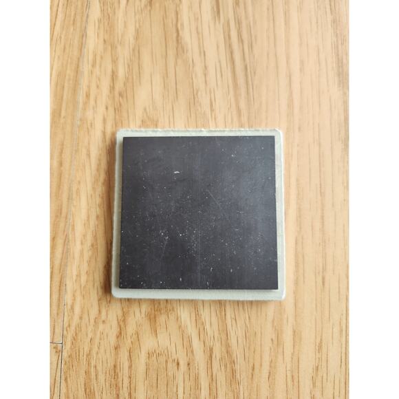 Lot of 2 Ceramic Tile Magnets Big Sky Montana & Christmas Window Holiday Gift - Picture 6 of 8